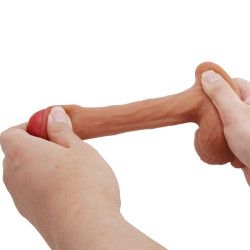 PRETTY LOVE - WARNELL GODE ULTRA RÉALISTE ET ÉLASTIQUE 9,5 CM MULATO