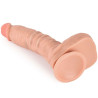 XISE - CLAUDE REALISTYCZNY DILDO O PODWÓJNEJ GĘSTOŚCI 16,5 CM