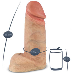 SILEXD - MODELLO 1 XTREME PREMIUM SILICONE PENE REALISTICO 28 CM