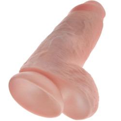 KING COCK - DILDO REALISTYCZNE PGRUBATY 23 CM