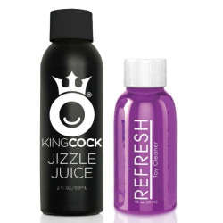 KING COCK - 17,8 CM TRYBUJACY DILDO