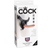 KING COCK - HARNAIS AVEC PÉNIS RÉALISTE 17,8 CM