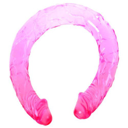 BAILE - ROZOWY PODWOJNY DONG 44,5 CM