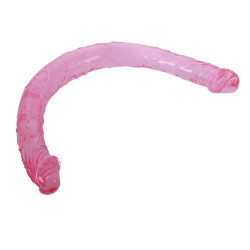 BAILE - ROZOWY PODWOJNY DONG 44,5 CM