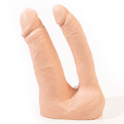 PINK ROOM - ARTHUS REALISTYCZNE PODWOJNE DILDO 17CM/15,5CM