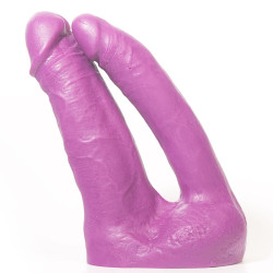 PINK ROOM - ARTHUS REALISTYCZNE DILDO FIOLETOWE 17CM/15,5CM