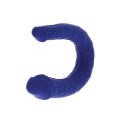 GET REAL - REALISTYCZNE MINI DOUBLE DONG NIEBIESKIE