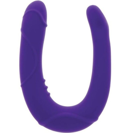 GET REAL - VOGUE MINI DOUBLE DONG FIOLETOWY