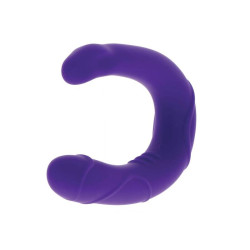 GET REAL - VOGUE MINI DOUBLE DONG FIOLETOWY