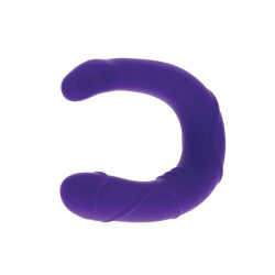 GET REAL - VOGUE MINI DOUBLE DONG FIOLETOWY