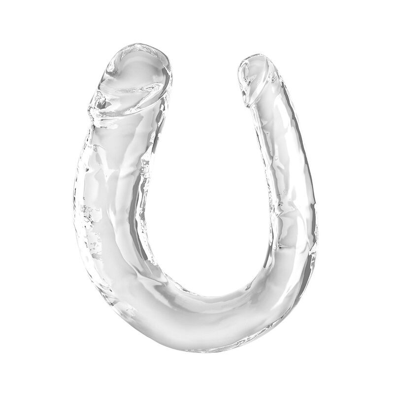 KING COCK - DOUBLE TROUBLE DOPPIO DILDO 33 CM TRASPARENTE KING COCK - DOUBLE TROUBLE DOPPIO DILDO 33 CM TRASPARENTE
