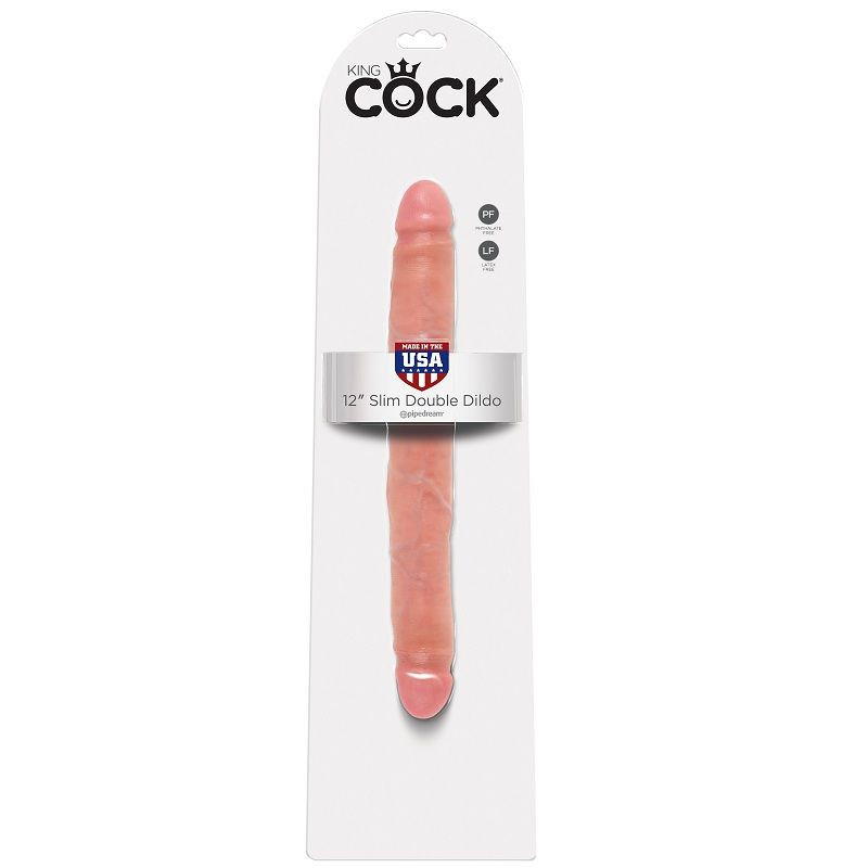 KING COCK - SLIM DILDO DUPLO 30 CM KING COCK - SLIM DILDO DUPLO 30 CM