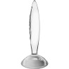 SATISFYER - MUSUJACY KRYSZTALOWY KOREK ANALNY
