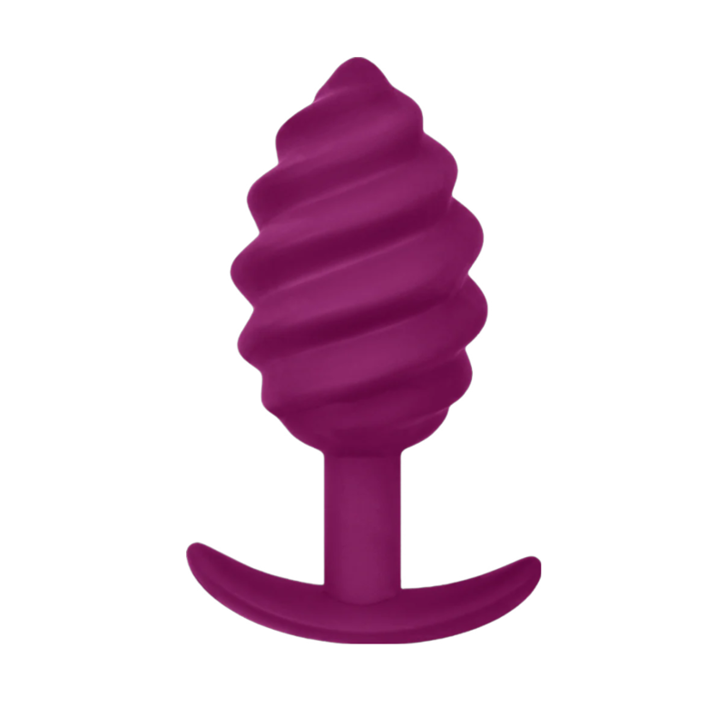 G-VIBE - GPLUG TWIST 2 PLUG ANALE VIOLA G-VIBE - GPLUG TWIST 2 PLUG ANALE VIOLA