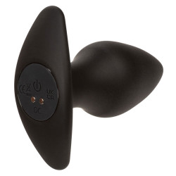 CALEXOTICS - ROCK BOTTOM PERFECT ANAL PLUG 10 WIBRACJI SILIKON CZARNY