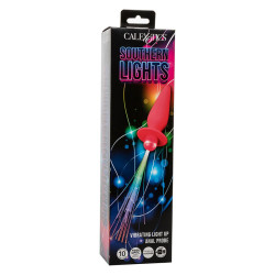 CALEXOTICS - SOUTHERN LIGHTS LIGHT UP ANAL PLUG 10 WIBRACJI SILIKON RÓZOWY