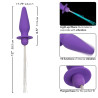 CALEXOTICS - SOUTHERN LIGHTS LIGHT UP ANAL PLUG 10 WIBRACJI SILIKON FIOLETOWY