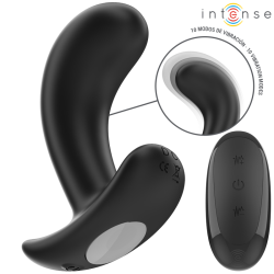 INTENSE - CHANDLER ANAL PLUG 10 WIBRACJI CZARNY PILOT