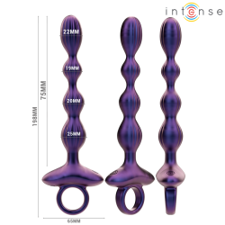 INTENSE - JACKIE WIBRACYJNY ANALNY PLUG MODEL 1 PILOT