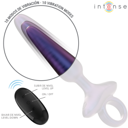 INTENSE - MARLON WIBRACYJNY ANAL PLUG MODEL 4 PILOT