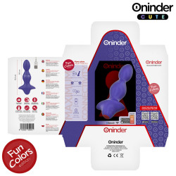 ONINDER CUTE - LOVE BUTT WIBRACYJNY ROZSZERZAJĄCY ANALNY ZATYCZKA - BEZPŁATNA ŚWIATOWA APLIKACJA