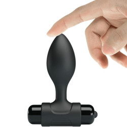 PRETTY LOVE - VIBRA BUTT 10 WIBRACJI ANAL PLUG CZARNY