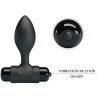 PRETTY LOVE - VIBRA BUTT 10 WIBRACJI ANAL PLUG CZARNY