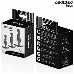 ADDICTED TOYS - 3ER-SET ANALPLUG MODELL 1