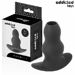 ADDICTED TOYS - ZATYCZKA ANALNA PUSTA ROZMIAR M 9,6 CM