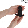 ADDICTED TOYS - ZATYCZKA ANALNA PUSTA ROZMIAR M 9,6 CM