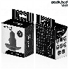 ADDICTED TOYS - ZATYCZKA ANALNA PUSTA ROZMIAR M 9,6 CM
