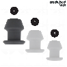 ADDICTED TOYS - EKSTREMALNIE PUSTY ZATYCZKA ANALNA ROZMIAR L 10,4 CM