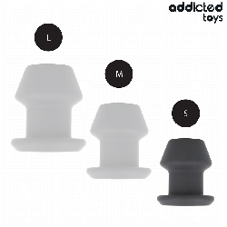 ADDICTED TOYS - EKSTREMALNIE PUSTY ZATYCZKA ANALNA ROZMIAR S 7,5 CM