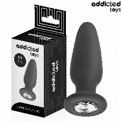 ADDICTED TOYS - ANAL PLUG MIT JUWEL GRÖSSE S 8,8 CM