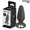 ADDICTED TOYS - ANAL PLUG MIT JUWEL GRÖSSE M 10,4 CM