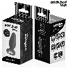 ADDICTED TOYS - KOREK ANALNY Z KOLCZYKIEM ROZMIAR M 10,4 CM