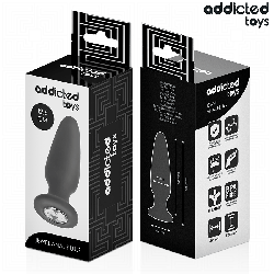 ADDICTED TOYS - KOREK ANALNY Z BIŻUTERIĄ ROZMIAR L 12,6 CM