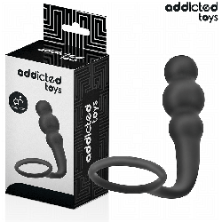 ADDICTED TOYS - ZATYCZKA ANALNA Z PIERŚCIENIEM MODEL 1