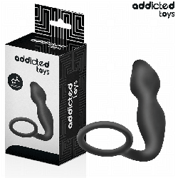 ADDICTED TOYS - ZATYCZKA ANALNA Z PIERŚCIENIEM MODEL 2