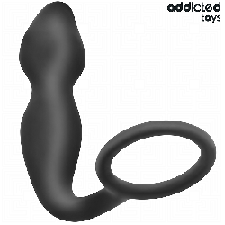ADDICTED TOYS - ZATYCZKA ANALNA Z PIERŚCIENIEM MODEL 2