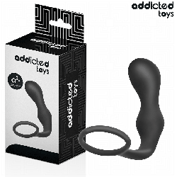 ADDICTED TOYS - ZATYCZKA ANALNA Z PIERŚCIENIEM MODEL 3