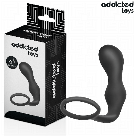 ADDICTED TOYS - ZATYCZKA ANALNA Z PIERŚCIENIEM MODEL 3