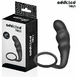 ADDICTED TOYS - ZATYCZKA ANALNA Z PIERŚCIENIEM MODEL 4