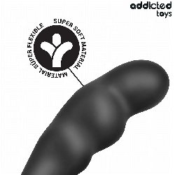 ADDICTED TOYS - ZATYCZKA ANALNA Z PIERŚCIENIEM MODEL 4