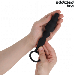 ADDICTED TOYS - ZATYCZKA ANALNA Z PIERŚCIENIEM MODEL 5