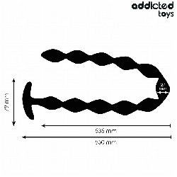 ADDICTED TOYS - EXTRA DŁUGI KOREK ANALNY