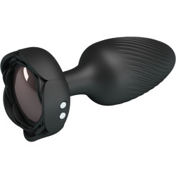 PRETTY LOVE - VARIAN ANAL PLUG Z ŚWIATŁEM LED CZARNY 10,8 CM