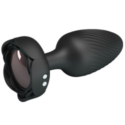 PRETTY LOVE - OSBORN ANAL PLUG Z ŚWIATŁEM LED CZARNY 9,8 CM
