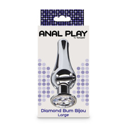 TOYJOY - ANALNA ZABAWA DIAMANTE BUM BIJOU DUŻY ZATYCZKA ANALNA