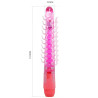 BAILE - FLEXI VIBE ZMYSLOWY KREGOSLUP ZGINANY WIBRUJACY DILDO LILIOWY 23,5 CM